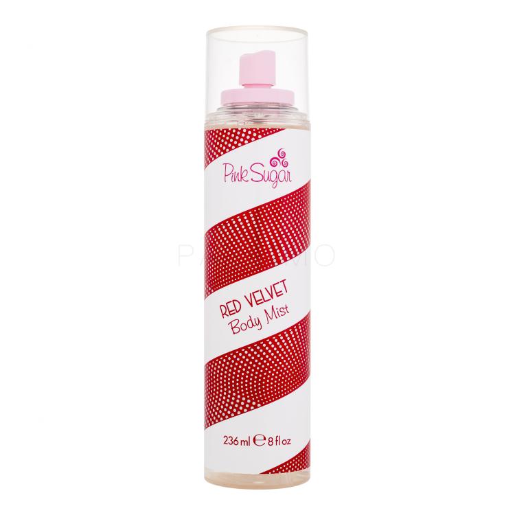 Pink Sugar Red Velvet Spray per il corpo donna 236 ml