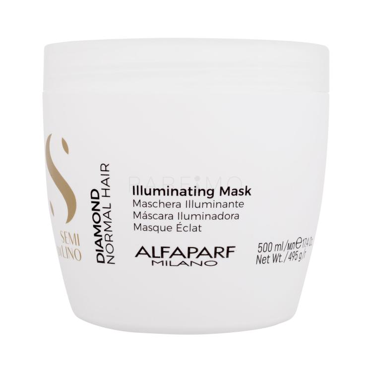 ALFAPARF MILANO Semi Di Lino Diamond llluminating Maschera per capelli donna 500 ml