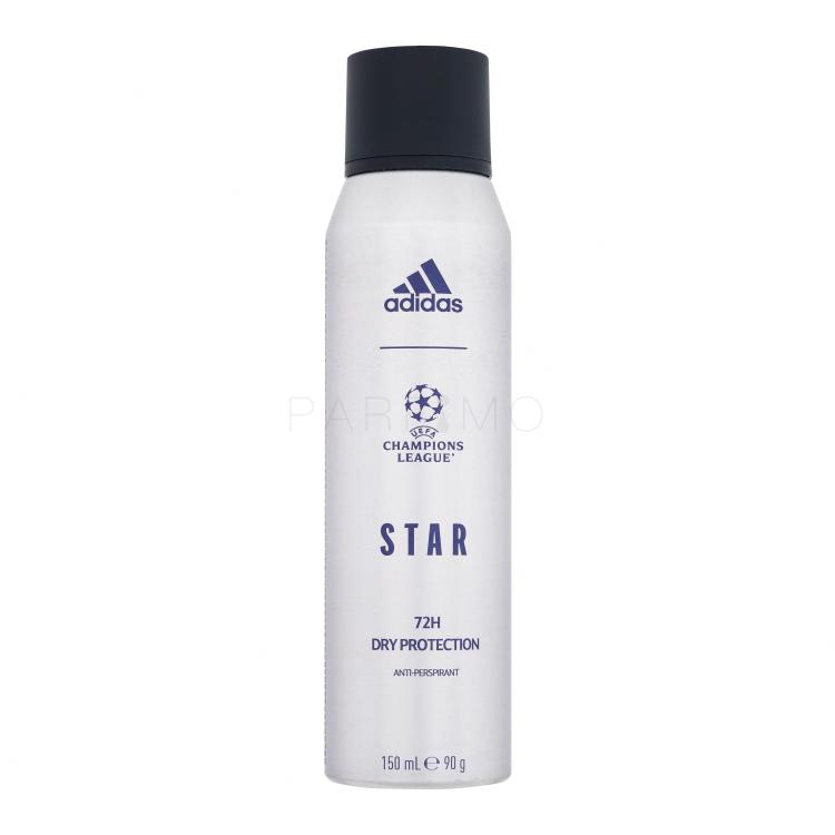 Adidas UEFA Champions League Star 72H Antitraspirante uomo 150 ml