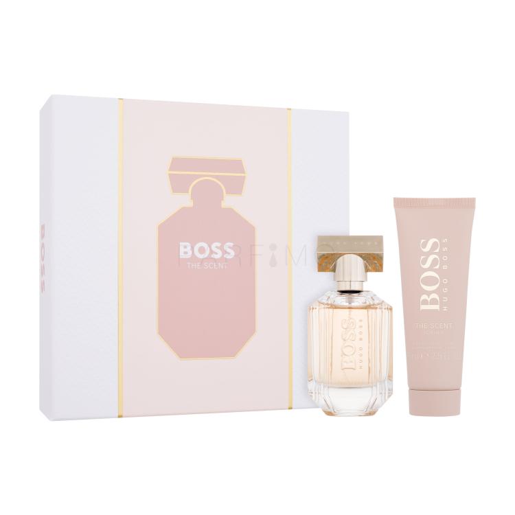 HUGO BOSS Boss The Scent 2016 SET1 Pacco regalo eau de parfum 50 ml + latte corpo 75 ml