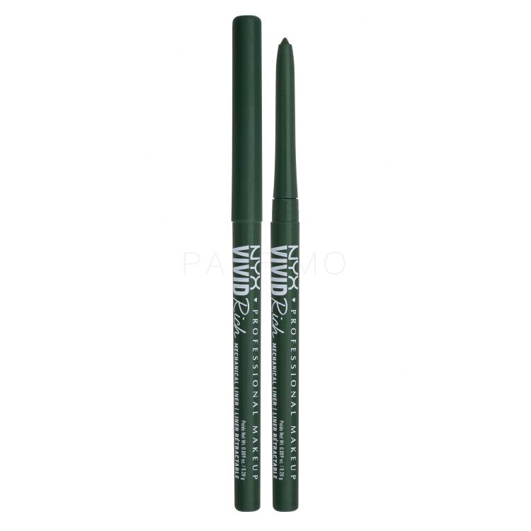 NYX Professional Makeup Vivid Rich Mechanical Liner Matita occhi donna 0,28 g Tonalità 08 Emerald Empire