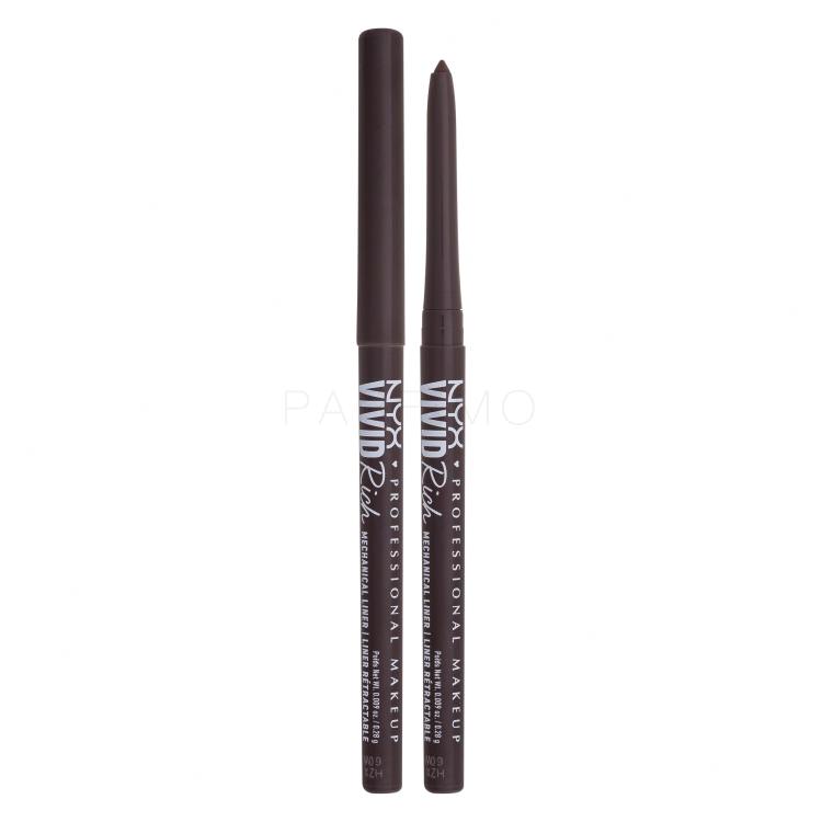 NYX Professional Makeup Vivid Rich Mechanical Liner Matita occhi donna 0,28 g Tonalità 12 Truffle Diamond