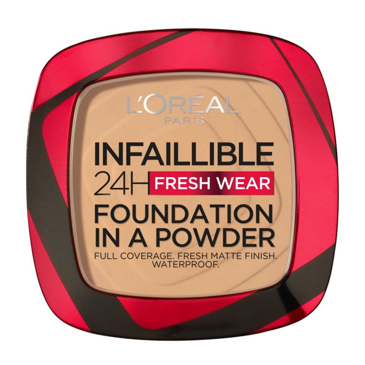 L&#039;Oréal Paris Infaillible 24H Fresh Wear Foundation In A Powder Fondotinta donna 9 g Tonalità 250 Radiant Sand