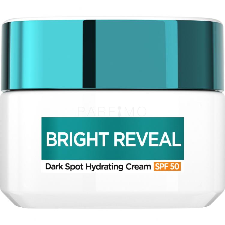 L&#039;Oréal Paris Bright Reveal Dark Spot Hydrating Cream SPF50 Crema giorno per il viso donna 50 ml