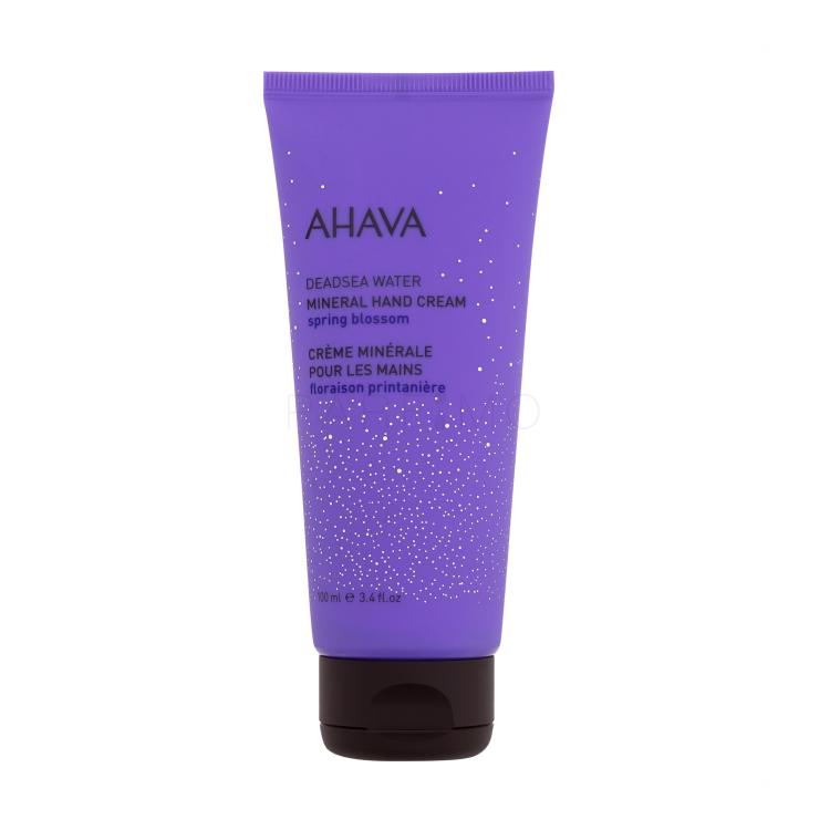 AHAVA Deadsea Water Mineral Hand Cream Spring Blossom Crema per le mani donna 100 ml