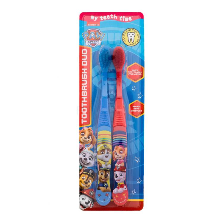 Nickelodeon Paw Patrol Toothbrush Duo Spazzolino da denti bambino 2 pz