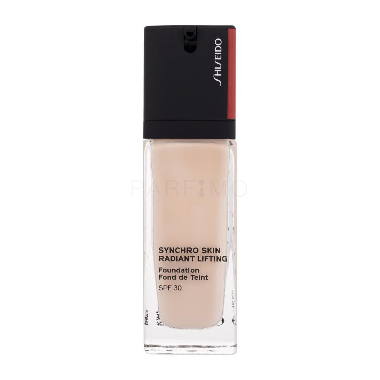 Shiseido Synchro Skin Radiant Lifting SPF30 Fondotinta donna 30 ml Tonalità 110 Alabaster