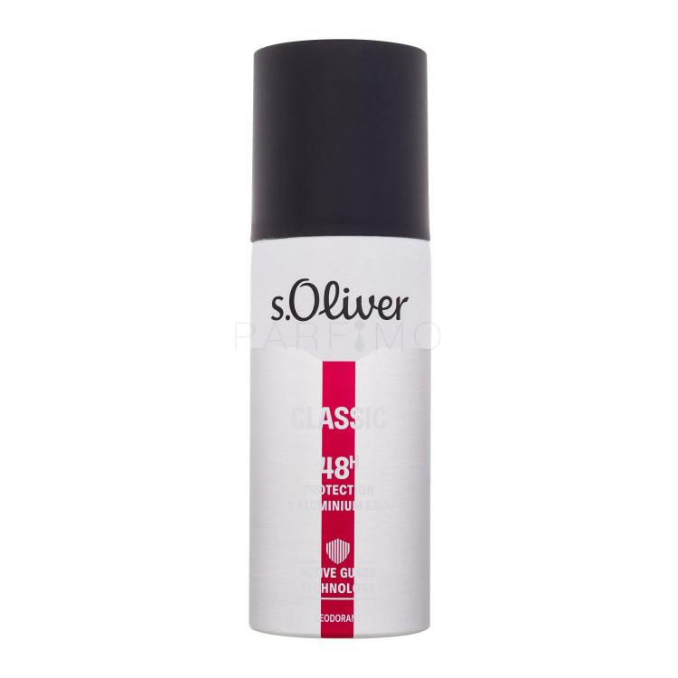 s.Oliver Classic Deodorante uomo 150 ml
