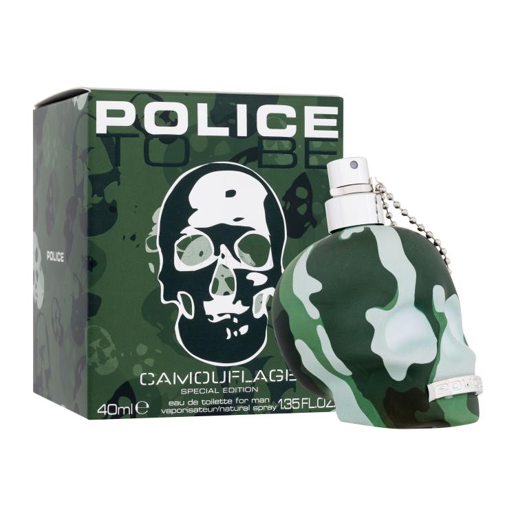 Police To Be Camouflage Eau de Toilette uomo 40 ml