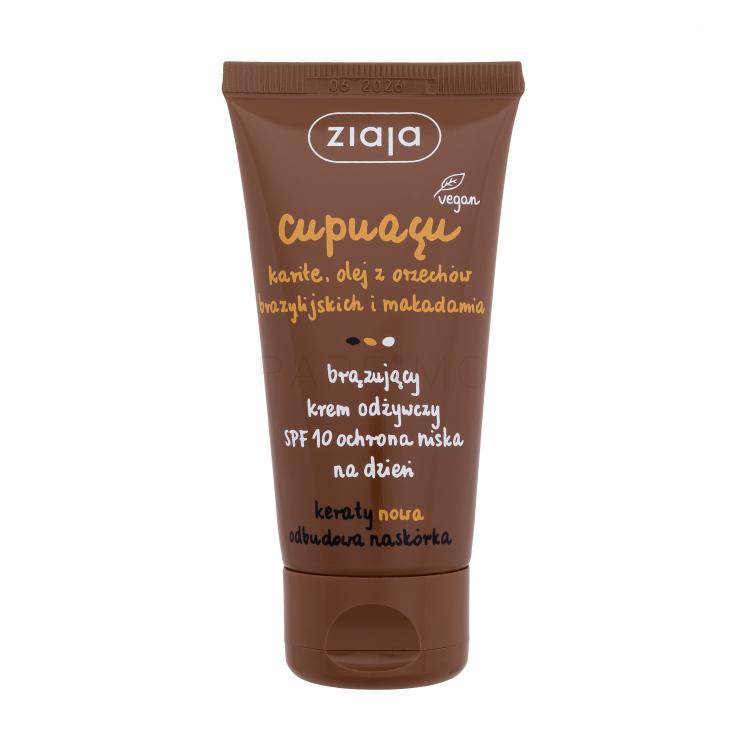 Ziaja Cupuacu Bronzing Nourishing Cream SPF10 Prodotti autoabbronzanti donna 50 ml