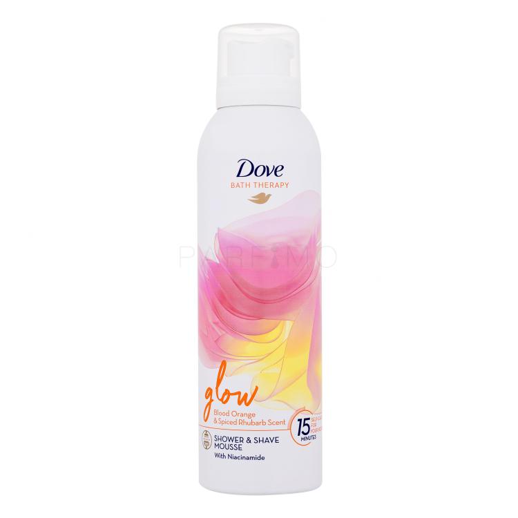 Dove Bath Therapy Glow Shower &amp; Shave Mousse Doccia schiuma donna 200 ml