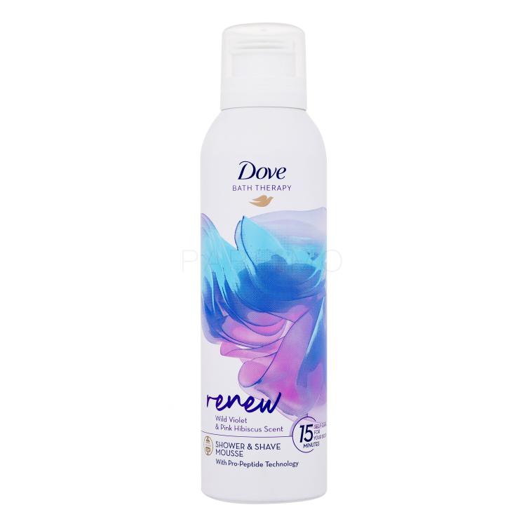 Dove Bath Therapy Renew Shower &amp; Shave Mousse Doccia schiuma donna 200 ml