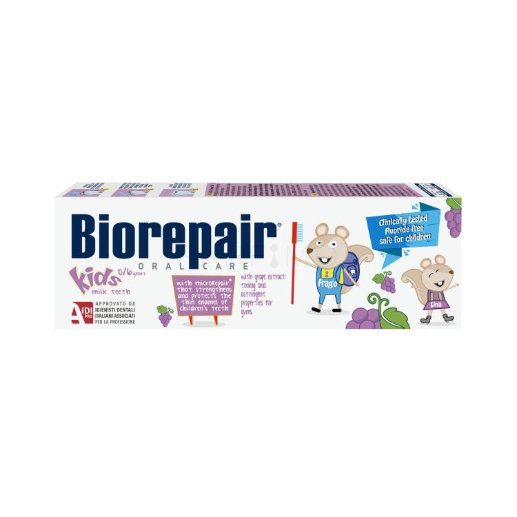 Biorepair Kids 0-6 Grape Dentifricio bambino 50 ml