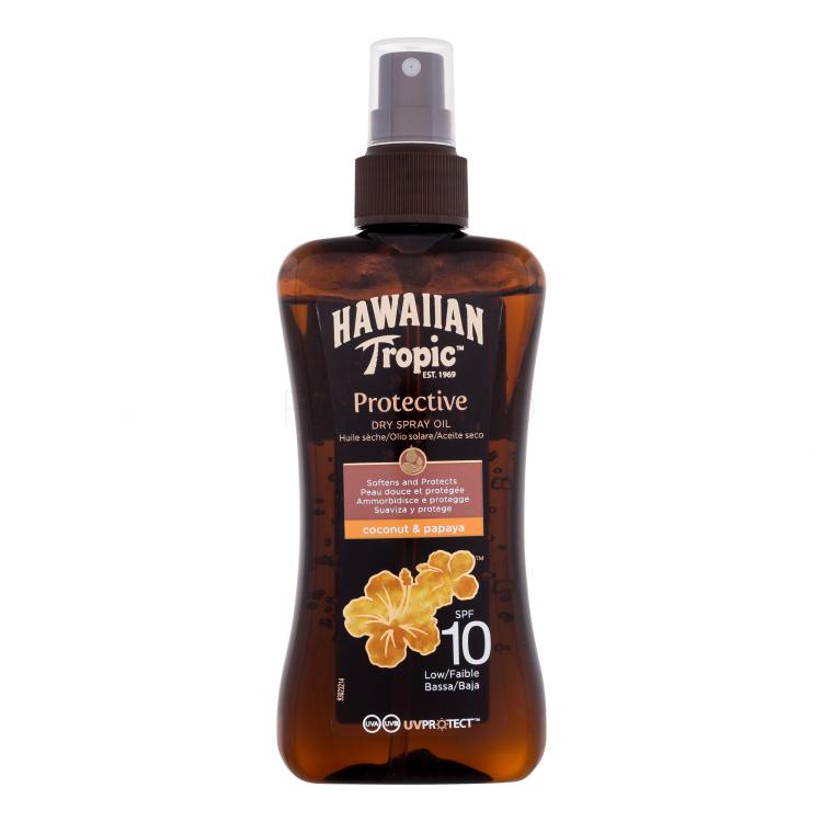 Hawaiian Tropic Protective Dry Spray Oil SPF10 Protezione solare corpo 200 ml