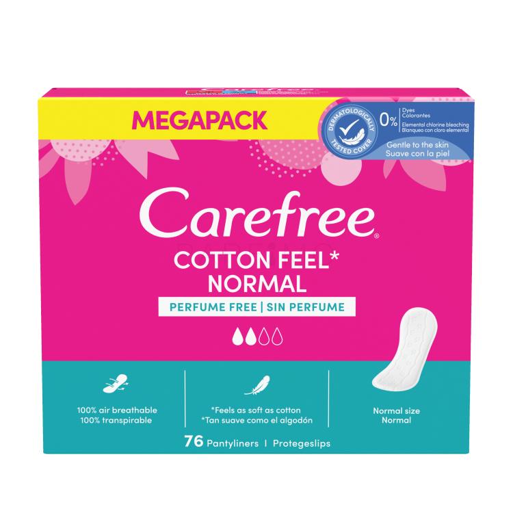 Carefree Cotton Feel Normal Salvaslip donna Set
