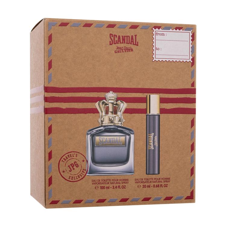 Jean Paul Gaultier Scandal Pacco regalo eau de toilette 100 ml + eau de toilette 20 ml