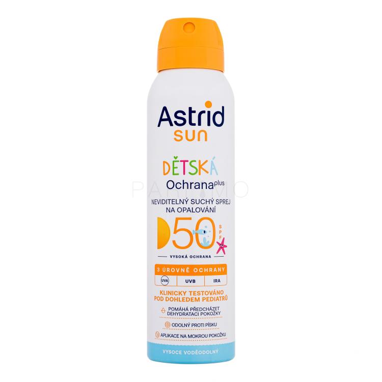 Astrid Sun Kids Dry Spray SPF50 Protezione solare corpo bambino 150 ml