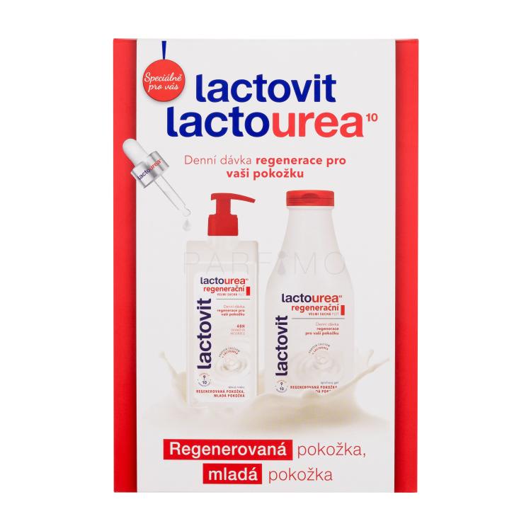 Lactovit LactoUrea Regenerating Pacco regalo latte corpo Lactourea Regenerating Body Milk 400 ml + doccia gel Lactourea Regenerating Shower Gel 500 ml