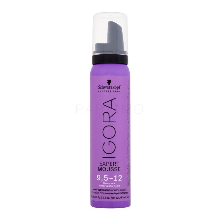 Schwarzkopf Professional Igora Expert Mousse Tinta capelli donna 100 ml Tonalità 9,5-12 Moonstone