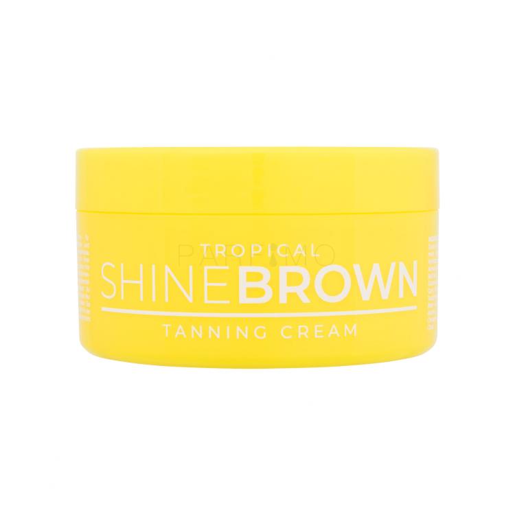 Byrokko Shine Brown Tropical Tanning Cream Protezione solare corpo donna 190 ml