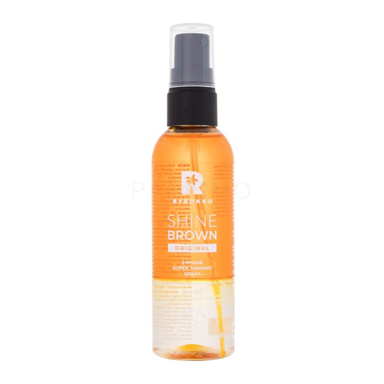 Byrokko Shine Brown Original 2-Phase Super Tanning Spray Protezione solare corpo donna 104 ml