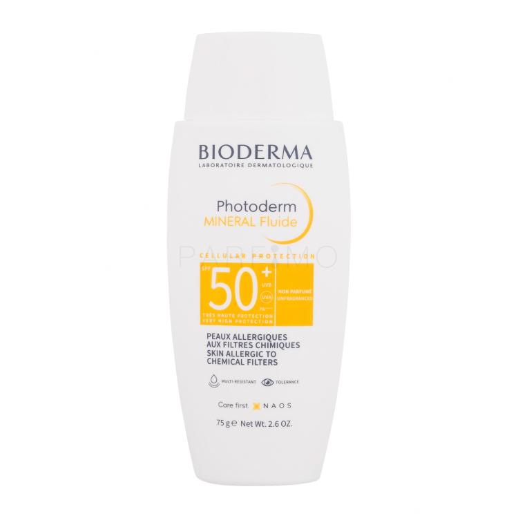 BIODERMA Photoderm Mineral Fluide SPF50+ Protezione solare viso 75 ml