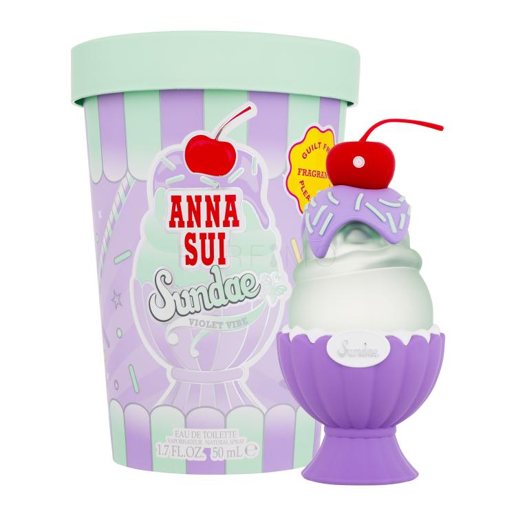 Anna Sui Sundae Violet Vibe Eau de Toilette donna 50 ml