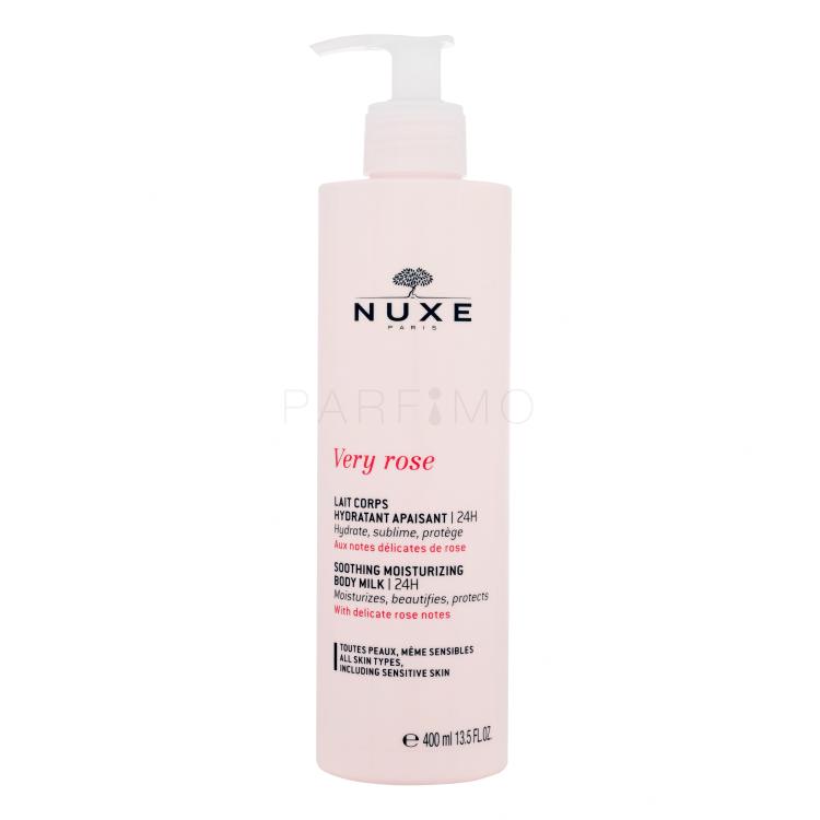 NUXE Very Rose Soothing Moisturizing Body Milk Latte corpo donna 400 ml