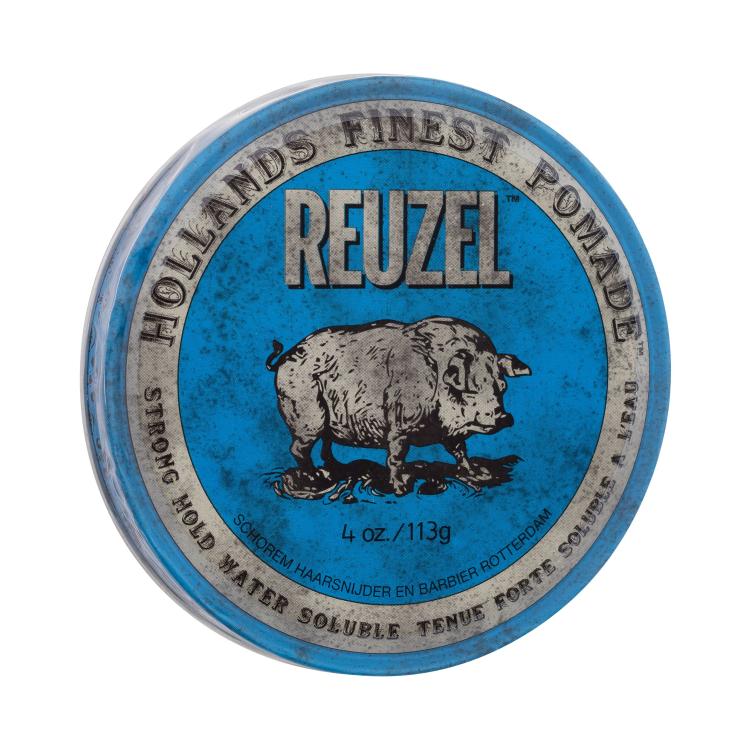 Reuzel Hollands Finest Pomade Strong Hold Water Soluble Gel per capelli uomo 113 g
