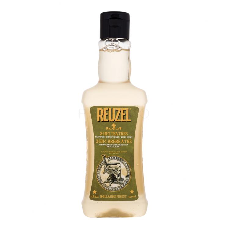 Reuzel 3 in 1 Tea Tree Shampoo uomo 350 ml