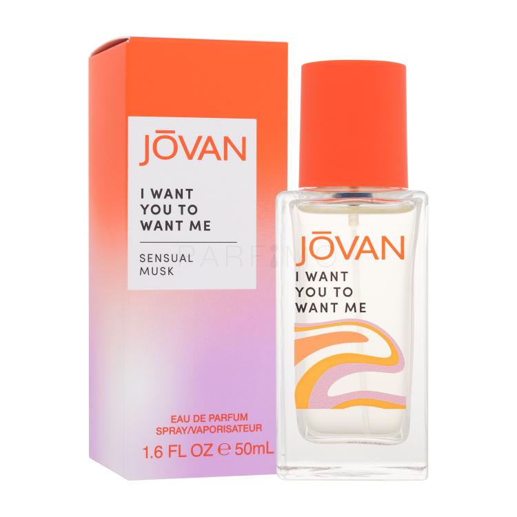 Jövan I Want You To Want Me Eau de Parfum donna 50 ml