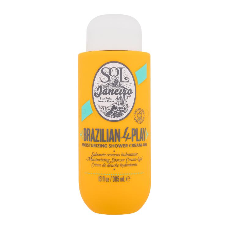 Sol De Janeiro Brazilian 4Play Moisturizing Shower Cream-Gel Doccia crema donna 385 ml