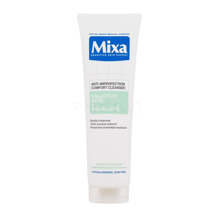 Mixa Salicylic Acid + Squalane Anti-Imperfection Comfort Cleanser Gel detergente donna 150 ml