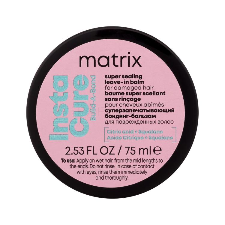 Matrix Instacure Build-A-Bond Super Sealing Leave-In Balm Spray curativo per i capelli donna 75 ml