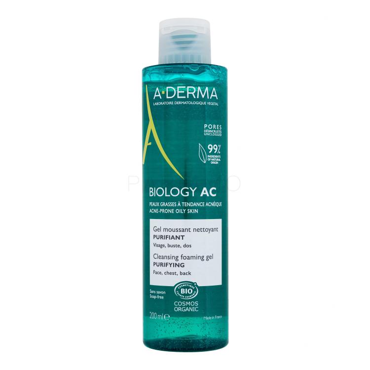 A-Derma Biology AC Cleansing Foaming Gel Gel detergente donna 200 ml