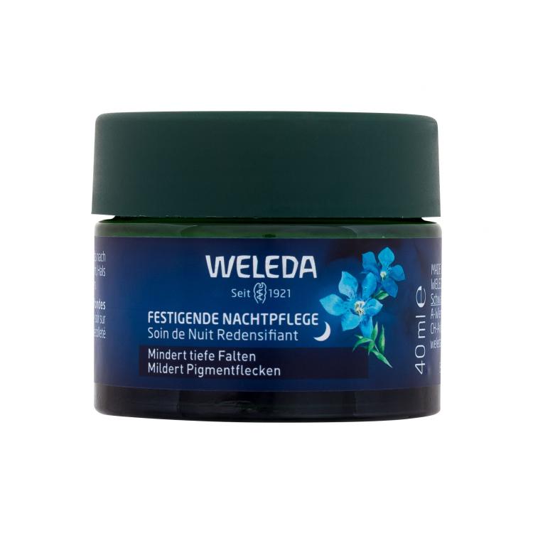 Weleda Blue Gentian &amp; Edelweiss Contouring Night Cream Crema notte per il viso donna 40 ml