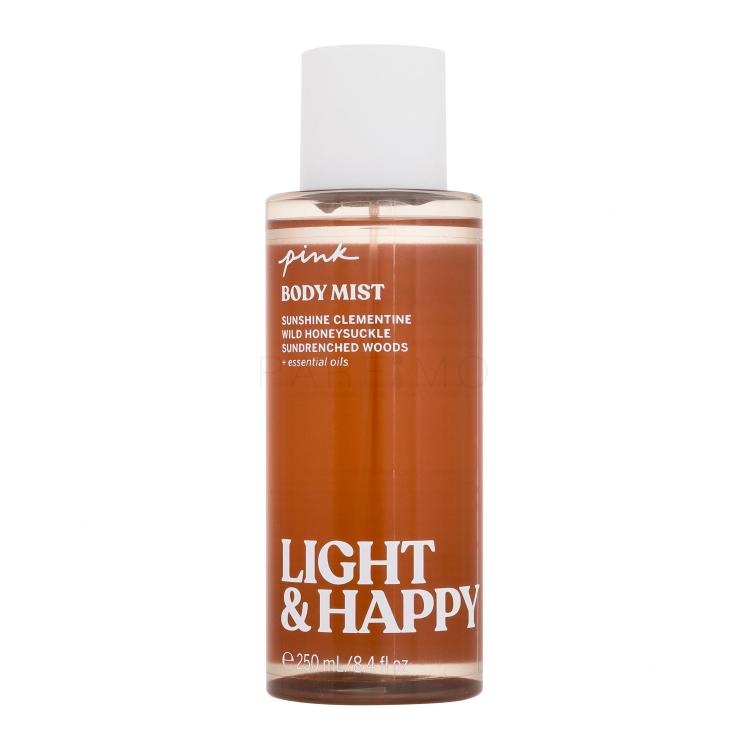Pink Light &amp; Happy Spray per il corpo donna 250 ml