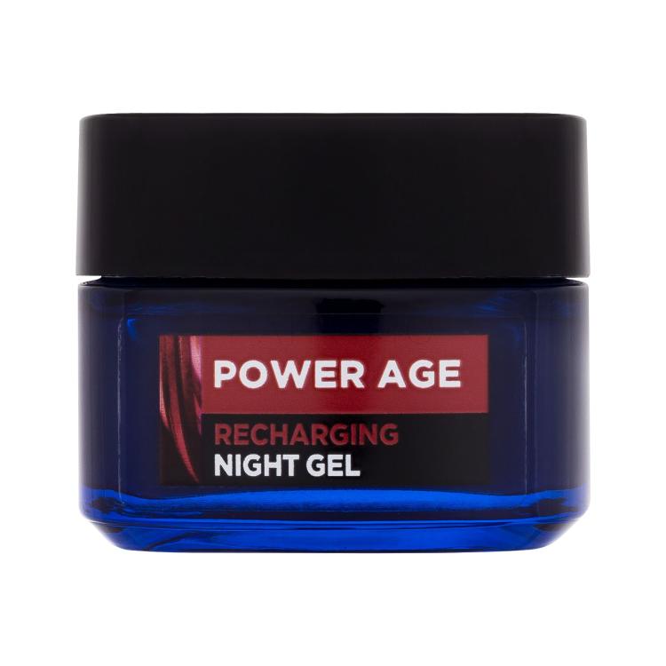 L'Oréal Paris Men Expert Power Age Recharging Night Gel Gel per il viso uomo 50 ml