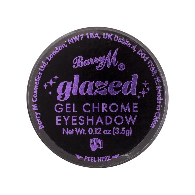 Barry M Glazed Gel Chrome Eyeshadow Ombretto donna 3,5 g Tonalità So Exclusive