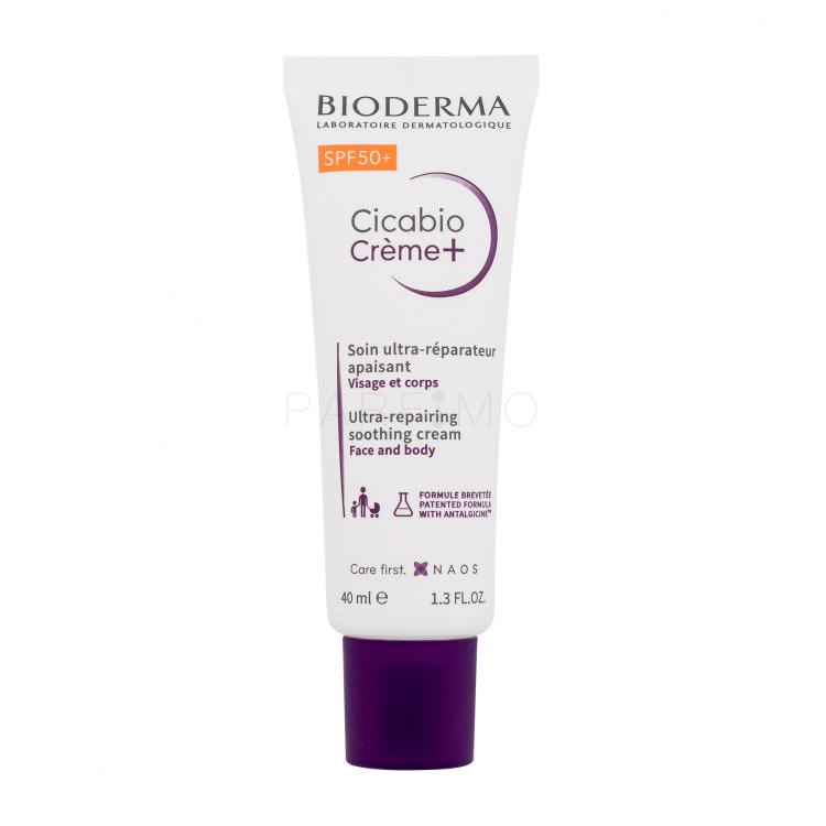 BIODERMA Cicabio Crème+ Ultra-Repairing Soothing Cream SPF50+ Crema per il corpo 40 ml