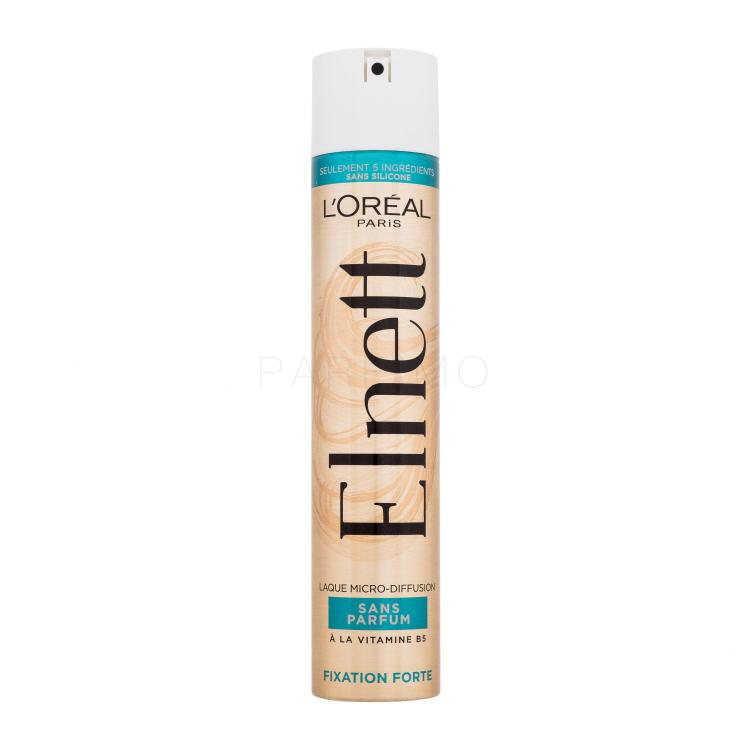 L'Oréal Paris Elnett Micro-Diffusion Hairspray Fragrance Free Lacca per capelli donna 300 ml