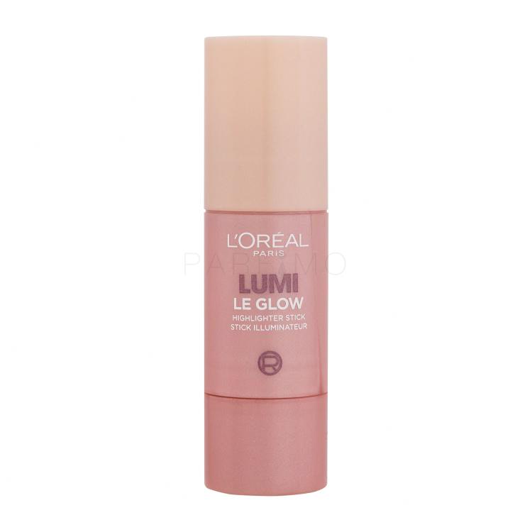 L&#039;Oréal Paris Lumi Le Glow Highlighter Stick Illuminante donna 7 g Tonalità 630 Glowy Creme Chic