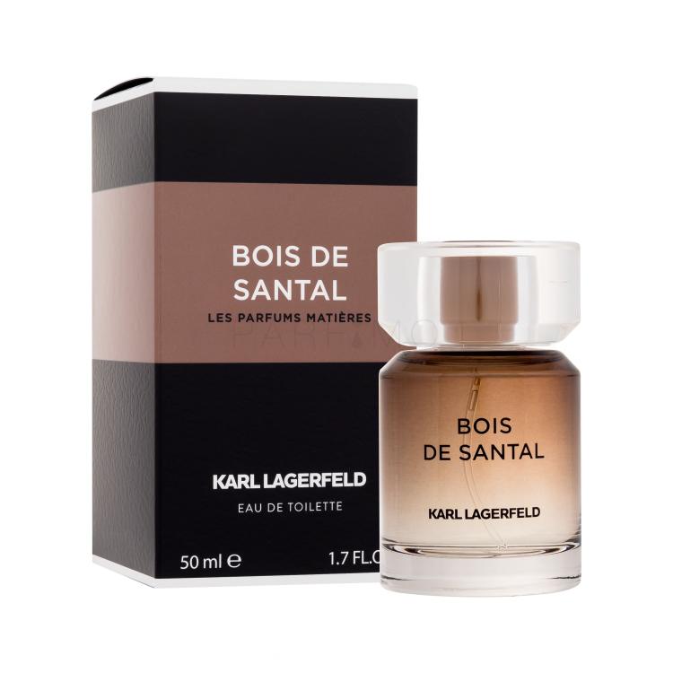 Karl Lagerfeld Les Parfums Matières Bois de Santal Eau de Toilette uomo 50 ml