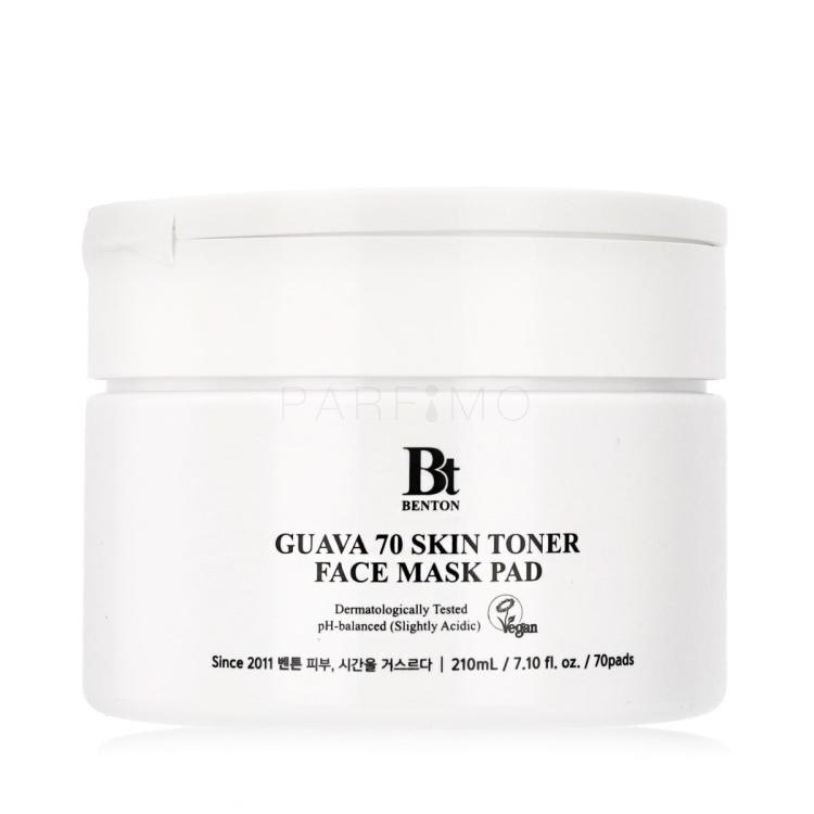 Benton Guava 70 Skin Toner Face Mask Pad Maschera per il viso 210 ml