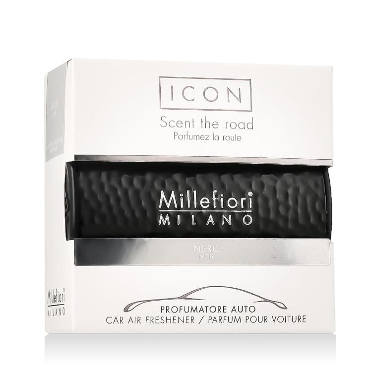 Millefiori Milano Icon Metallo Nero Deodorante per auto 47 g