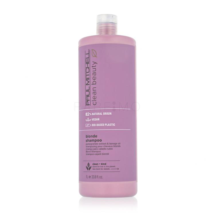 Paul Mitchell Clean Beauty Color Protect Blonde Shampoo Shampoo donna 1000 ml