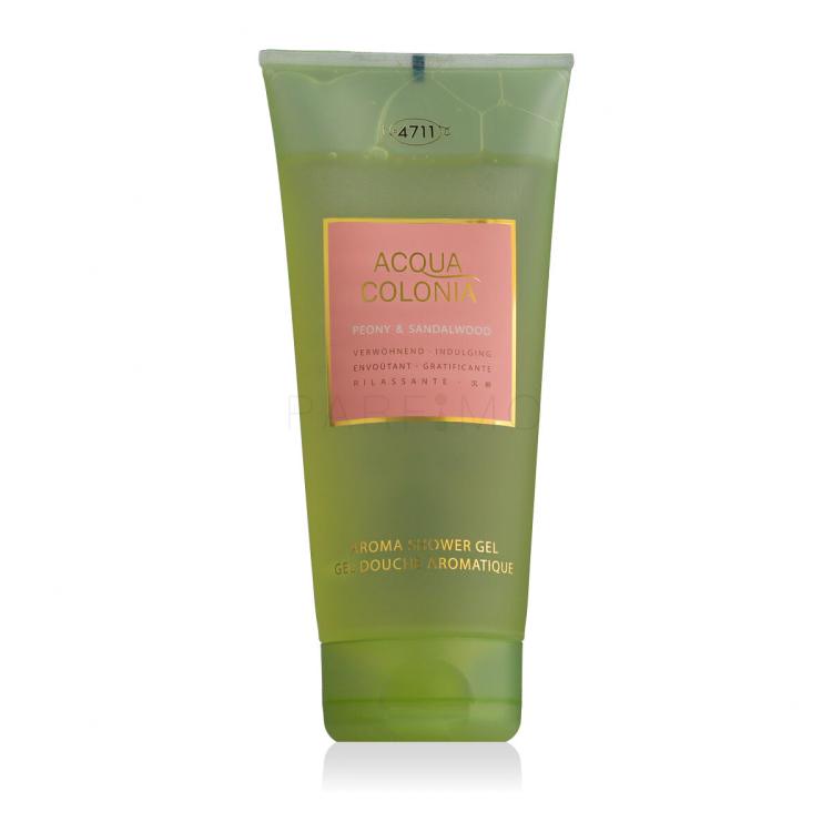 4711 Acqua Colonia Peony &amp; Sandalwood Doccia gel 200 ml