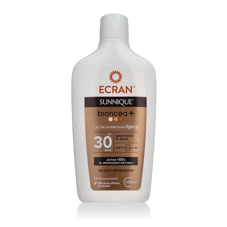 Ecran Sunnique Broncea+ Protective Milk SPF30 Protezione solare corpo 370 ml