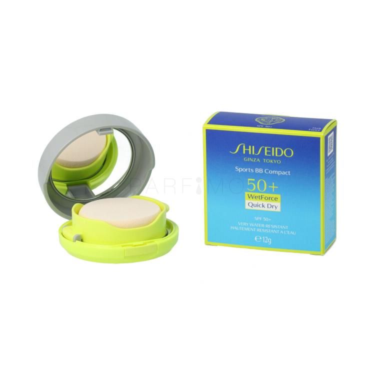 Shiseido Sports BB Compact WetForce SPF50+ Cipria donna 12 g Tonalità Dark