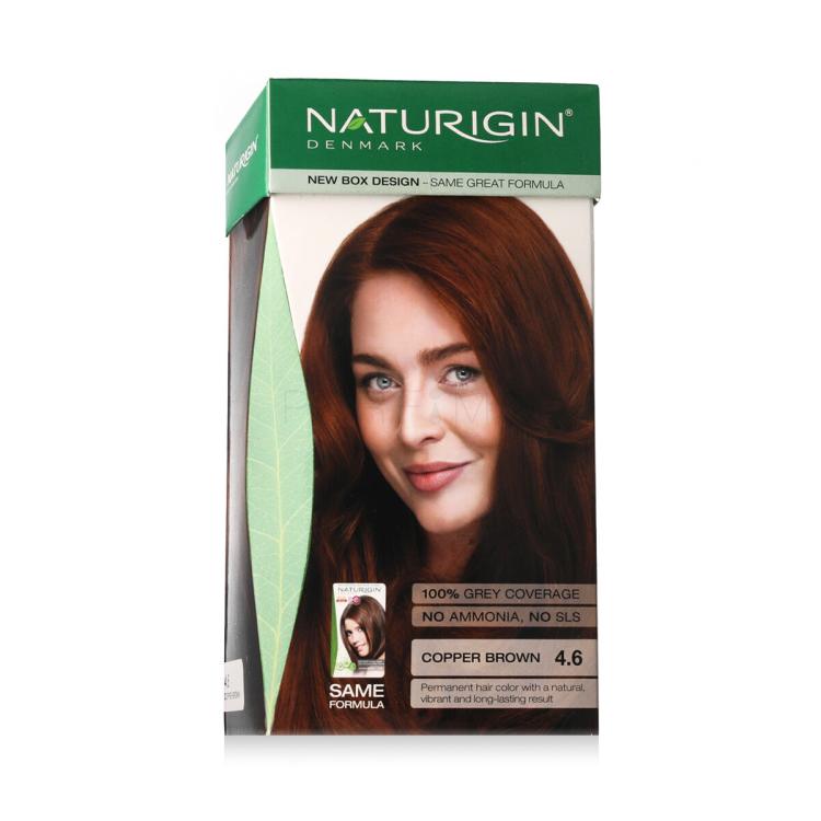 Naturigin Permanent Hair Colour Tinta capelli 115 ml Tonalità Copper Brown 4.6